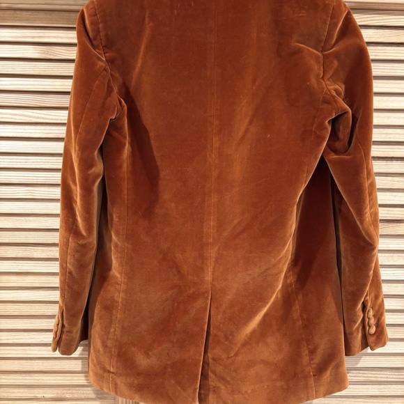 Sezane Michele Jacket Marron - Size 34 - Picture 3 of 7